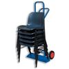 Carrying Trolley for Stacking Chairs with Steel Frame 2 Rubber Wheels