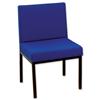Trexus Reception Chair Traditional Metal Deep-cushioned W520xD660xH790mm Blue