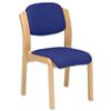 Trexus Side Chair Wood Upholstered Stackable Seat W405xD500xH480mm