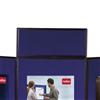 Nobo Showboard Display Header Panel W600xH250xD20mm Sides Blue and Grey Ref 1900045 Nobo Showboard Display Header Panel W600xH250xD20mm Sides Blue and Grey Ref 1900045