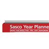 Sasco Aluminium Chart Track Two Rails Upper and Lower - 20360