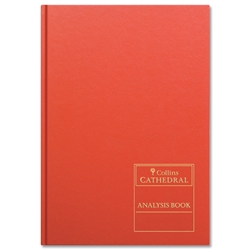 Collins Cathedral Analysis Book 69 Series 3 Cash Columns 96 Pages A4 Ref 69/3.1