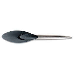Manual Letter Opener with Ergonomic Handle and Curved Blade Ref 037400