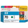 HP Inkjet Cartridge No. 70 Green 130 ml Ref C9457A