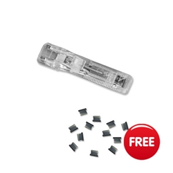 Rapesco Supaclip 40 Dispenser Ref RC4025SS - FREE Refill Clips