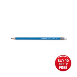 Staedtler Norica Pencil With Eraser Tip HB Ref 132 46 - 12 for 10 - Item image