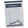 Guildhall Account Pad 8 Cash Column Ruled 54 Feint Summary A4 - GP8SZ
