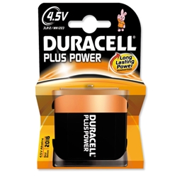 Duracell Plus Battery Alkaline 4.5V Ref 13279012