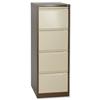 Bisley Filing Cabinet 4-Drawer Brown and Cream - BS4E-0506