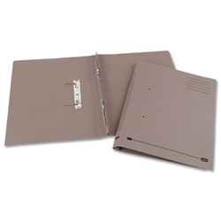 Elba Spirosort Transfer Spring File Recycled 315gsm 35mm Foolscap Buff Ref 100090158 [Pack 25]
