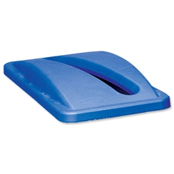 Rubbermaid Slim Jim Lid for Paper Recycling System Blue Ref 2703-88-BLU