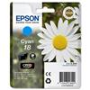 Epson 18 Inkjet Cartridge Daisy Capacity 3.3ml Cyan - C13T18024010
