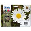 Epson 18 Inkjet Cartridges Capacity 15.1ml [Pack 4] - C13T18064010
