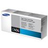 Samsung Laser Toner Cartridge Page Life 1000pp Cyan - CLT-C406S/ELS