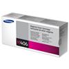 Samsung Laser Toner Cartridge Page Life 1000pp Magenta - CLT-M406S/ELS