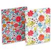 Silvine Fashion Notebook Perfect Bound Ruled 140pp [Pack 6] - PERA5FL