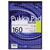Pukka Pad Refill Pad Headbound Ruled with Margin [Pack 6] - REF80/1