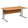 Sonix Style Cantilever Desk Rectangular W1200xD800xH725mm - 100859