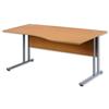 Sonix Style Cantilever Wave Desk Right Hand - 100864