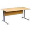 Sonix Style Cantilever Desk Rectangular W1200xD800xH725mm - 100873