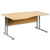 Sonix Style Cantilever Wave Desk Left Hand - 100874