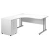 Sonix Style Cantilever Radial Desk Left Hand with 600mm - 100899