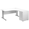 Sonix Style Cantilever Radial Desk Right Hand with 600mm - 100901