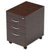 Trexus Mobile Filing Pedestal Tall Under-desk 3-Drawer - 100954