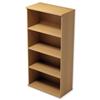 Trexus Medium Tall Bookcase with Adjustable Shelves and - 101010