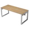 Adroit Aria Desk W1800xD800xH735mm Cherry Marbella - 101074