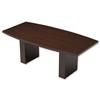 Adroit Boardroom Table W2000xD1000xH750mm Dark Walnut - 101090