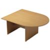 Trexus Boardroom Table End Section D-End W1500xD1200xH725mm - 101106