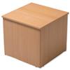 Trexus Reception Cube Corner Desk W800xD800xH740mm Beech - 101137