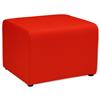 Adroit Bob Reception Chair Box Shape W600xD600xH450mm Wine - 101201