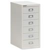Bisley SoHo Multidrawer Cabinet 6-Drawer H590mm Chalk White - 101230