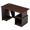 Sonix Ariel Home Workdesk with Bookcase W1200xD600xH725mm - 101267
