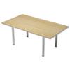 Trexus Boardroom Table Rectangular Post Leg - 101300
