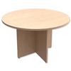 Trexus Boardroom Table Round X-Panel Legs Dia1200xH725mm - 101318
