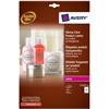Avery Product Labels 12 per Sheet 60 Diameter Clear - L7127-10