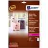 Avery Product Labels 18 per Sheet 63.5x42.3mm Clear Oval - L7119-10