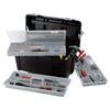 Raaco 23 Inch Toolbox with Two Removable Trays Black - 715195