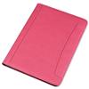 Conference Folder Folio Leather Look Writing Case A4 Pink