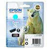 Epson 26 Inkjet Cartridge Polar Bear Capacity 4.5ml - C13T26124010