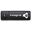 Integral Splash Flash Drive USB 2.0 with Software - INFD16GBSPLBK