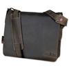 Pride & Soul Ben Shoulder Bag Laptop Leather Brown - 47138