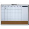 Quartet Calendar Combination Board Magnetic Drywipe and - 1903813