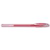 Zebra RX Rollerball Gel Ink Stick Pen Fine Red [Pack 12] - 17793