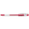 Zebra Sarasa Clip Gel Pen Extra Fine Tip 0.4mm Red [Pack 12] - 14303