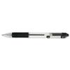 Zebra Z-Grip Retractable Ball Pen Metal Clip Medium [Pack 12] - 22210