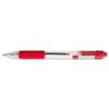 Zebra Z-Grip Retractable Ball Pen Metal Clip Medium [Pack 12] - 22230